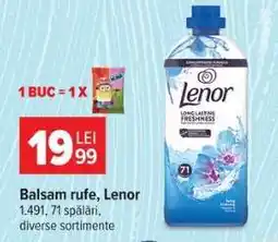 Carrefour Balsam rufe Lenor Ofertă