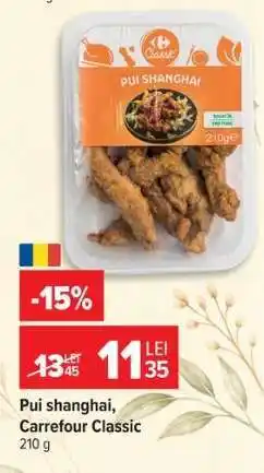 Carrefour Pui Shanghai, Carrefour Classic Ofertă