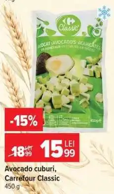 Carrefour Avocado cuburi Carrefour Classic Ofertă