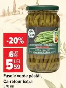 Carrefour Fasole verde păstăi, Carrefour Extra Ofertă