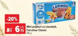 Carrefour Mini prăjituri cu ciocolată, Carrefour Classic Ofertă