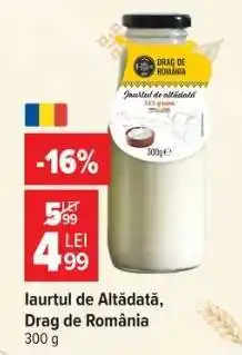 Carrefour Iaurtul de altădată Drag de România Ofertă
