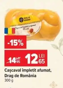 Carrefour Cașcaval împletit afumat Drag de România Ofertă
