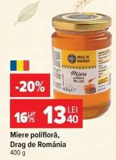 Carrefour Miere polifloră Drag de România Ofertă