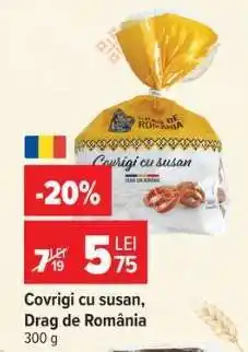 Carrefour Covrigi cu susan, Drag de România Ofertă
