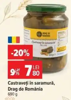Carrefour Castraveți în saramură Drag de România Ofertă
