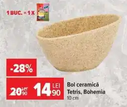 Carrefour Bol ceramică Tetris, Bohemia Ofertă