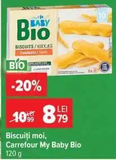 Carrefour Biscuiți moi, Carrefour My Baby Bio Ofertă