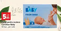 Carrefour Pungi pentru scutece, Carrefour Baby Ofertă