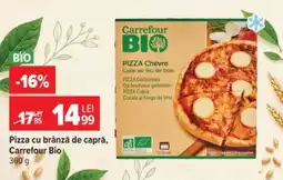 Carrefour Pizza cu brânză de capră Carrefour Bio Ofertă
