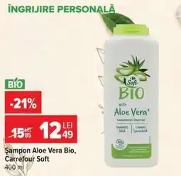 Carrefour Sampon Aloe Vera Bio, Carrefour Soft Ofertă