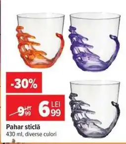 Carrefour Pahar sticlă Ofertă