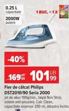 Carrefour Fier de calcat Philips DST2010/90 Seria 2000 Ofertă