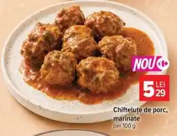 Carrefour Chiftele de porc, marinate Ofertă