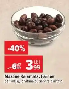 Carrefour Măsline Kalamata, Farmer Ofertă
