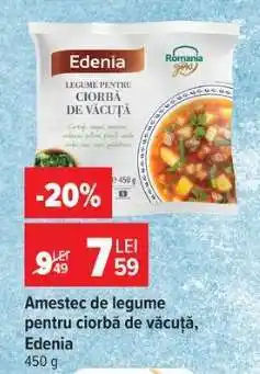 Carrefour Amestec de legume pentru ciorbă de văcuță Edenia Ofertă