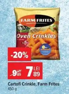Carrefour Cartofi crinkle Farm Frites Ofertă