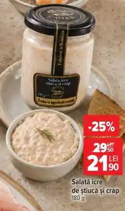 Carrefour Salată icre de știucă și crap Ofertă