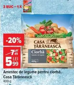 Carrefour Amestec de legume pentru ciorbă Casa Țărănească Ofertă