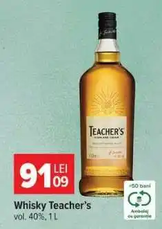Carrefour Whisky Teacher's Ofertă