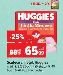 Carrefour Scutece chiloțel, Huggies Ofertă