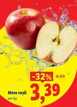 Lidl Mere roşii Ofertă