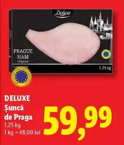 Lidl DELUXE Șuncă de Praga Ofertă