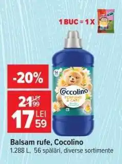 Carrefour Balsam rufe Coccolino Ofertă