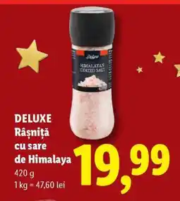 Lidl DELUXE Râșniță cu sare de Himalaya Ofertă
