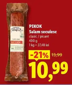 Lidl Pikok Salam secuiesc Ofertă