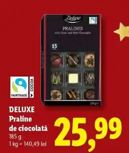 Lidl DELUXE Praline de ciocolată Ofertă