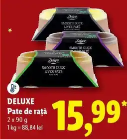 Lidl DELUXE Pate de rață Ofertă