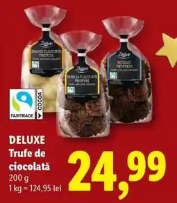 Lidl DELUXE Trufe de ciocolată Ofertă