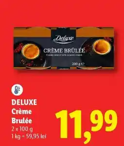 Lidl DELUXE Crème Brulée Ofertă