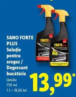 Lidl Sano Forte Plus Ofertă