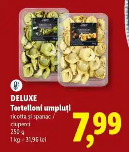 Lidl DELUXE Tortelloni umpluți Ofertă