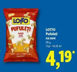 Lidl LOTTO Pufuleți cu sare Ofertă