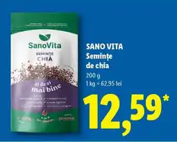 Lidl SANO VITA Semințe de chia Ofertă