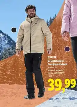 Lidl CRIVIT Colanți termici funcționali, damă Ofertă