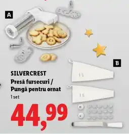 Lidl SILVERCREST Presă fursecuri / Pungă pentru ornat Ofertă