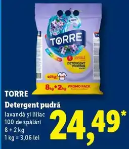 Lidl TORRE Detergent pudră Ofertă