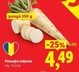 Lidl Pătrunjel rădăcină Ofertă
