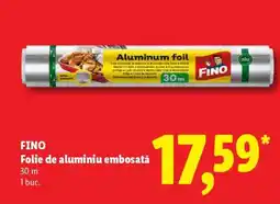 Lidl FINO Folie de aluminiu embosată Ofertă