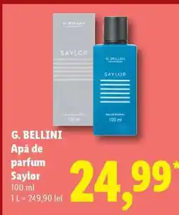 Lidl G. BELLINI Apă de parfum Saylor Ofertă