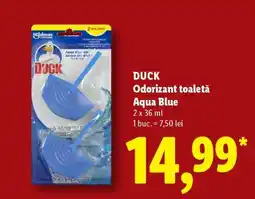 Lidl DUCK Odorizant toaletă Aqua Blue Ofertă