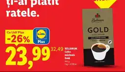 Lidl Bellarom Cafea măcinată Gold Ofertă