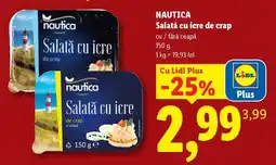 Lidl Nautica Salată cu icre de crap Ofertă