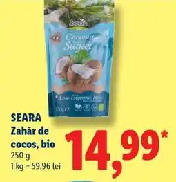 Lidl SEARA Zahăr de cocos bio Ofertă