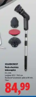 Lidl SILVERCREST Perie electrică telescopică Ofertă