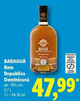 Lidl Baraguá Rom Republica Dominicană Ofertă